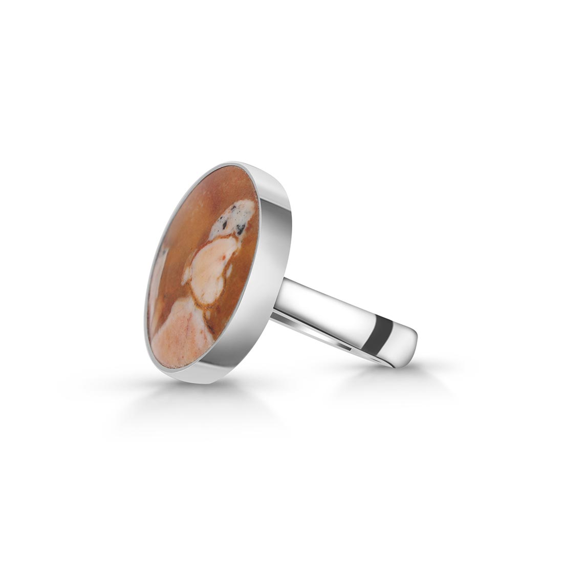Deerfawn Jasper Adjustable Ring-(DFJ-R-3)